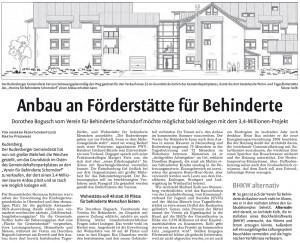 Schorndorfer Nachrichten, 08.07.2009